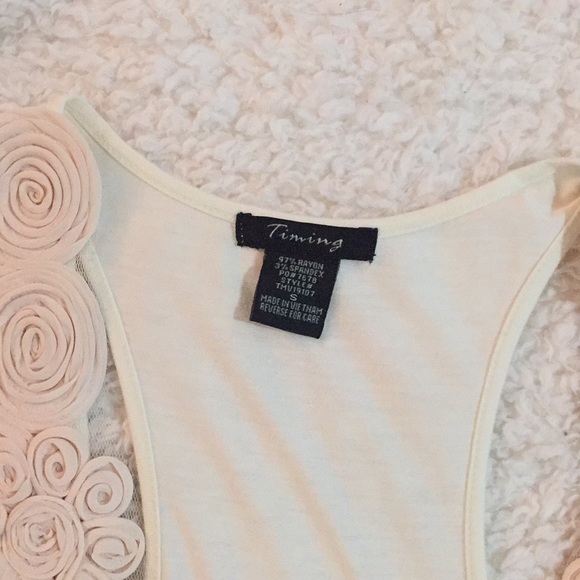 Floral Racerback Tank - Picture 2 of 2